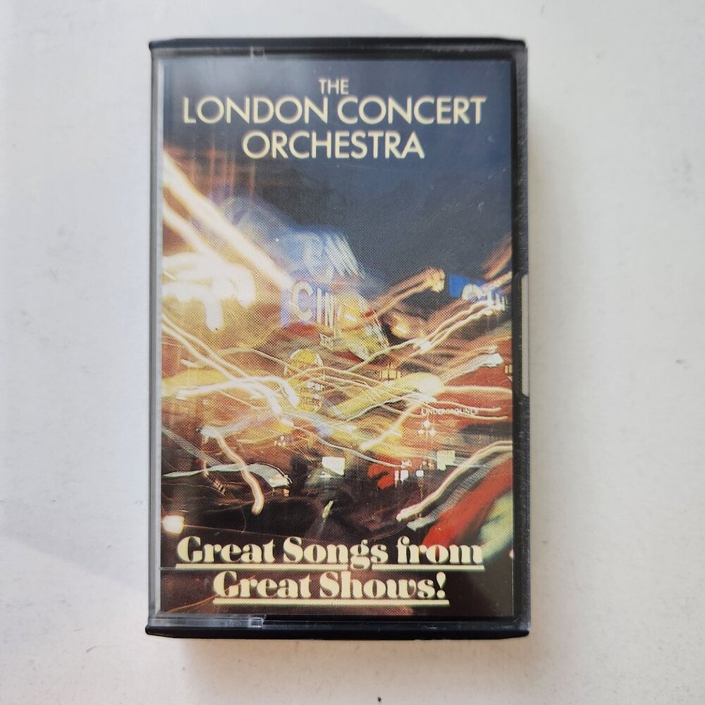 The London Concert Orchestra Great Songs From Great Shows Audio Cassette Made In